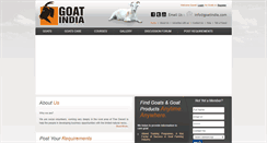 Desktop Screenshot of goatindia.com
